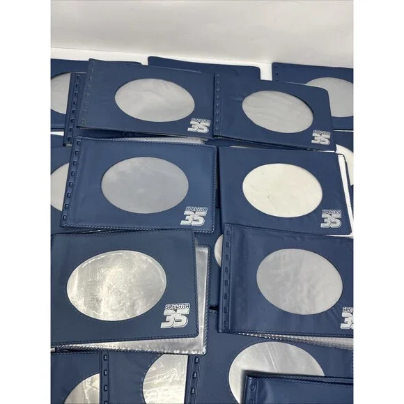 LOT OF 34 Vintage Walmart Spectra 35 Photo Albums Made In USA Mini 4x6 Blue - Picture 4 of 16